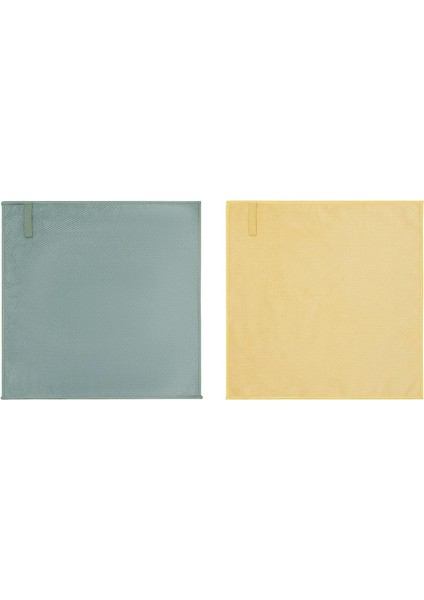 Bez, Yeşil-Sarı, 28X28 cm