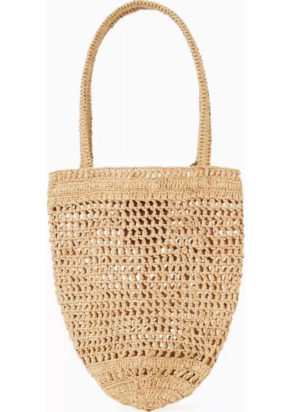 Chloé Raffia Küçük Yazlık Muz Tote Çantası, Şık & Hafif, El Dokuması modelleri