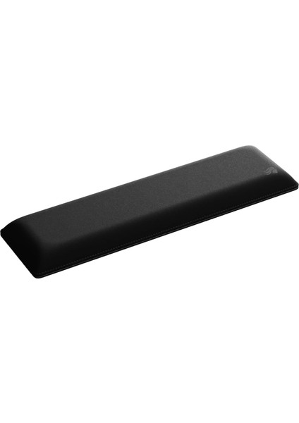 Klavye Bilek Desteği - Yıpranmaz Dikişli Kenarlar, Pürüzsüz Kumaş Yüzey, Kaymaz Kauçuk Taban, Orta Sertlik, Siyah - Tkl / 87%