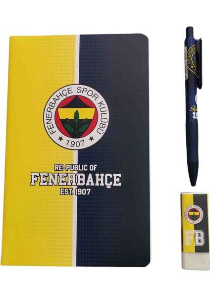 Versatil Kalem Silgi Bloknot Seti Kırtasiye 3 Lü Set