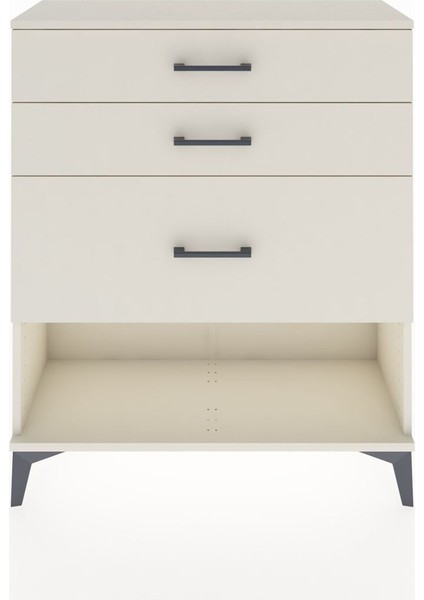 Arges Şifonyer 3 Çekmeceli 88X30X106 Aytaşı-Aytaşı