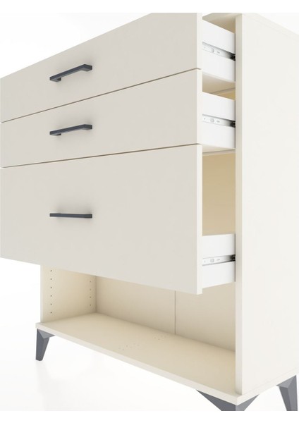 Arges Şifonyer 3 Çekmeceli 88X30X106 Aytaşı-Aytaşı indirimleri