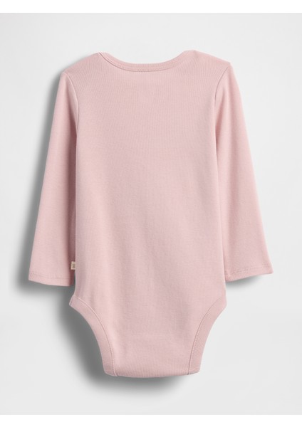 Bebek Pembe Gap Logo Bodysuit modelleri