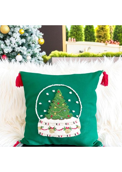 Kar Küresi Kırlent Kılıfı fiyatları