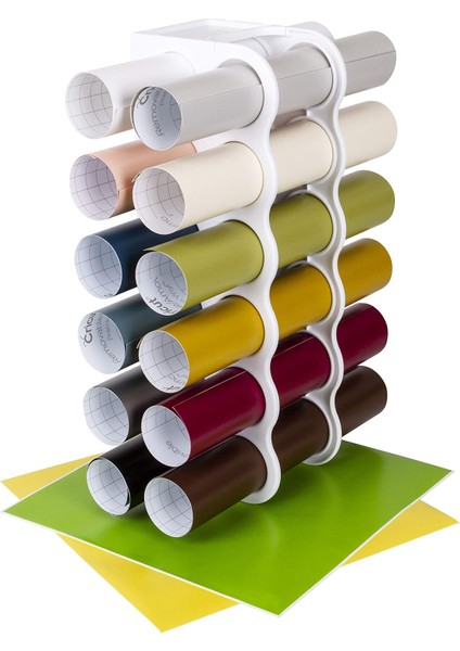 6864AS Depolama Rafı, 12 Rulo, Beyaz Mağazalar