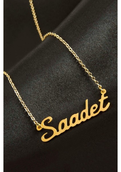 Saadet Isimli Kolye (Kişiye Özel)