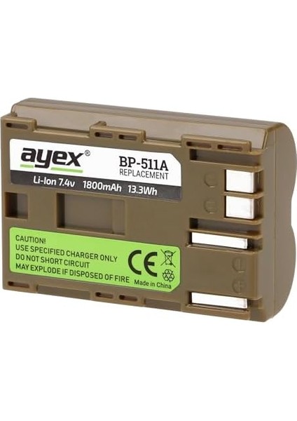 BP-511A Batarya, Canon 50D 40D 30D 20D 10D 5d 1d Ile Uyumlu fiyatları