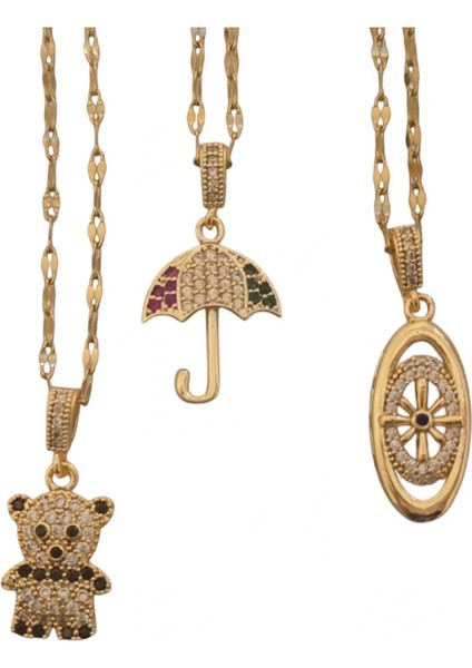 Celestia Yıldız Çelik Kolye indirimleri