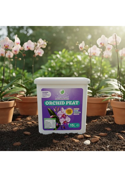 Orchid Peat 15 Litre Organik Orkide Yetiştirme Torfu fırsatları