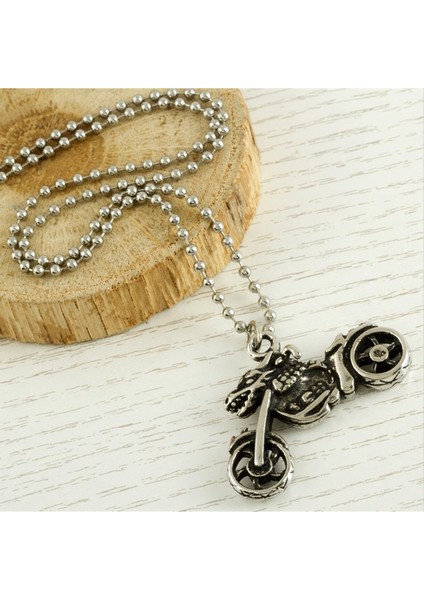 Motor Bisiklet Metal Kolye