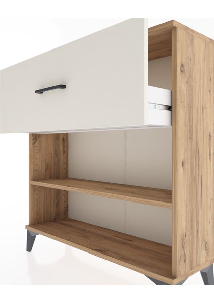 Arges Şifonyer Tek Raflı Tek Çekmeceli 88X30X96 Çam-Aytaşı indirimleri