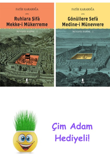 Fatih Karaboğa 2 Kitap Seti + Çim Adam Hediye