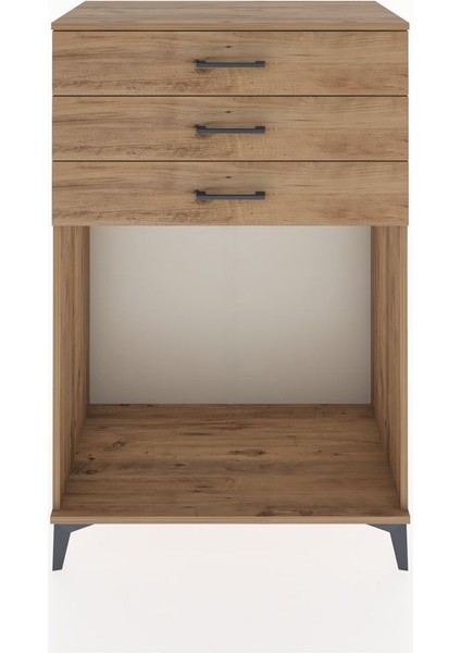 Hyperion Dolap 3 Çekmeceli 88X44X134 Çam-Çam