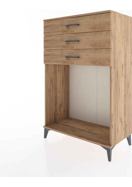 Hyperion Dolap 3 Çekmeceli 88X44X134 Çam-Çam modelleri