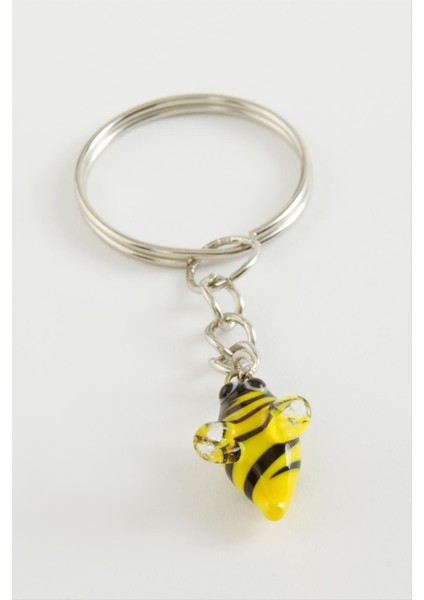 Arı Cam Anahtarlık