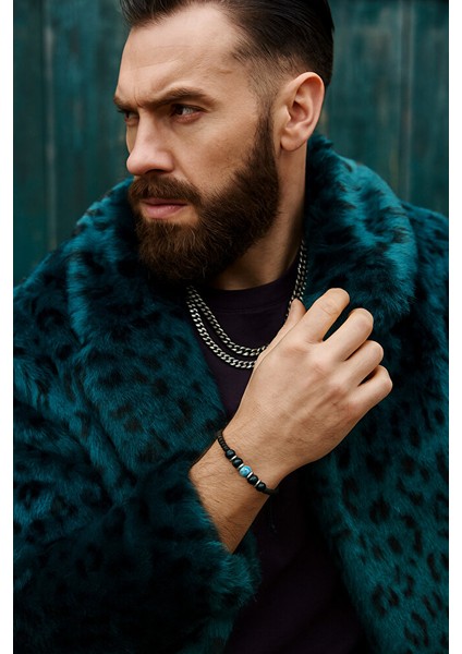 Malakit & Turkuaz Taş Bileklik – Enerji Dengeleyici Tasarım - El Yapımı Ayarlanabilir fiyatları