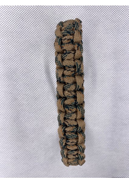 Kahverengi Üstü Yeşil Noktalı Paracord Bileklik fiyatları