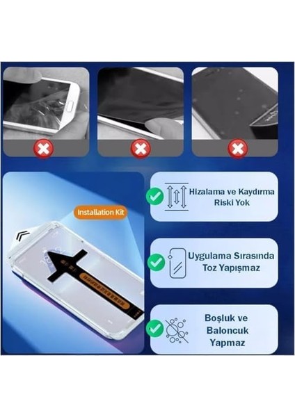 S24/S24 Ultra /S25/S25 Ultra ile Uyumlu Aparatlı Hayalet Ekran Yanlardan Görünmeyen Darbeye ve Çizilmeye Karşı Koruyan Cam ( S24 Hayalet Aparatlı) fiyatları