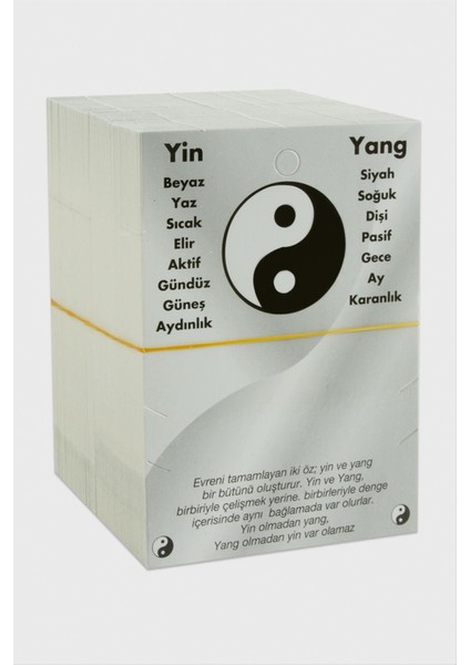 2'li Yin Yang Bileklik Kartı