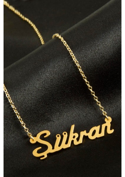 Şükran Isimli Kolye (Kişiye Özel)