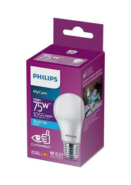 75W LED Ampul, 6500K Beyaz Işık, E27 Normal Duy fiyatları