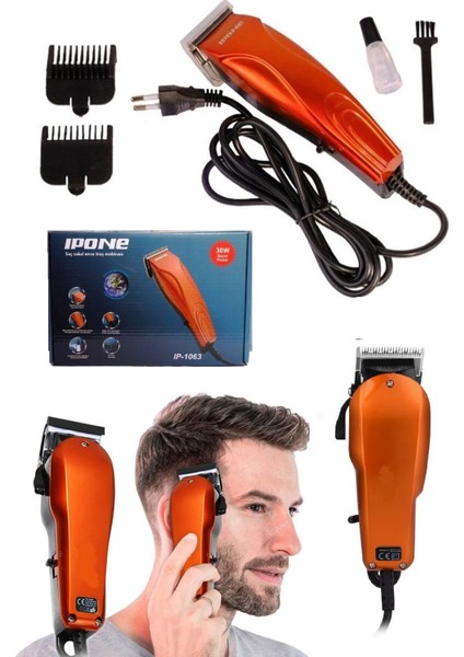 Kablolu Lazer Epilasyon Öncesi Tüy Kısaltma ve Sakal/ense Şekillendirme Aracı