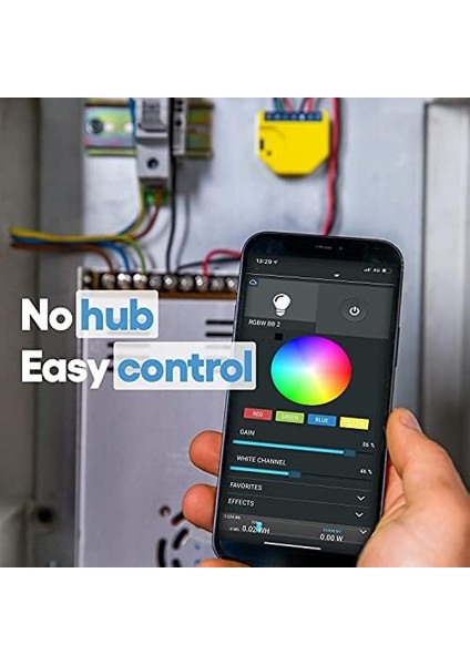 Rgbw2 – LED Şeritler Vs. Için Wlan Kontrolü, Sarı modelleri