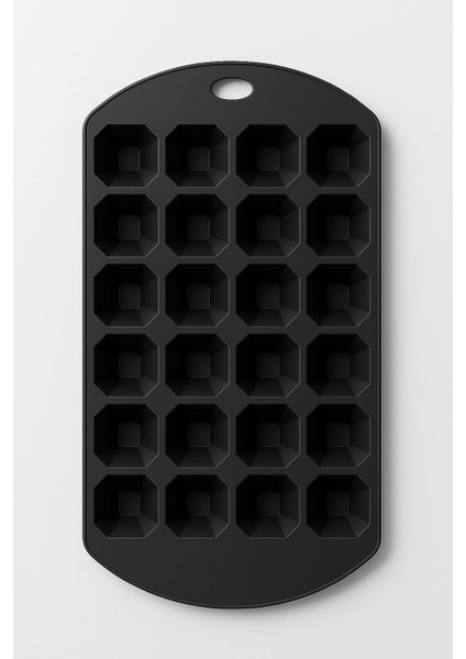 Silikon Piramit Buz Kalıbı 24 Bölmeli Buzluk Kalıbı Ikili Set Esnek Çıkartılabilir Gıda Uyumlu Malzeme Buz Yapma Dondurucu Uyumlu 2 Adet