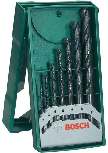 - X- Mini 7 Parça Metal Matkap Ucu Seti