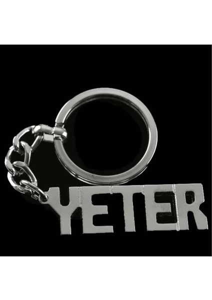 Yeter Isimli Anahtarlık