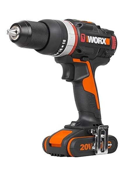 Wx-Jcr 20VOLT/2.0AH Li-Ion Çift Akülü Kömürsüz Profesyonel Darbeli Şarjlı Matkap fiyatları