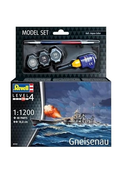 Set Battleship Gneisenau modelleri