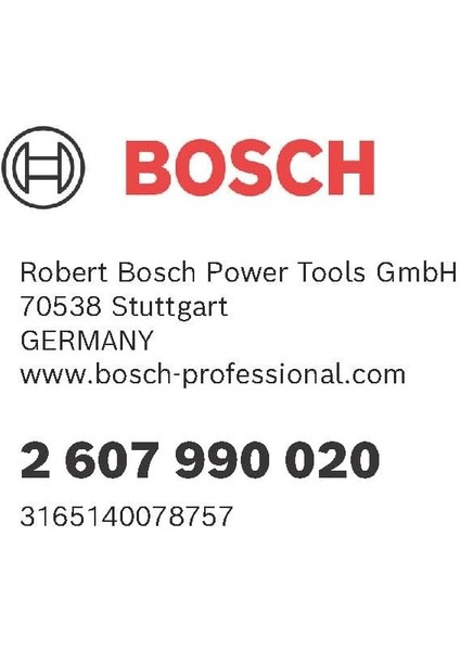 2 607 990 020 Universalspschutzschild Aksesuarı fiyatları