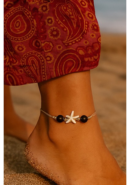 Kum Rengi Deniz Yıldızı Bileklik - El Yapımı Ayarlanabilir modelleri