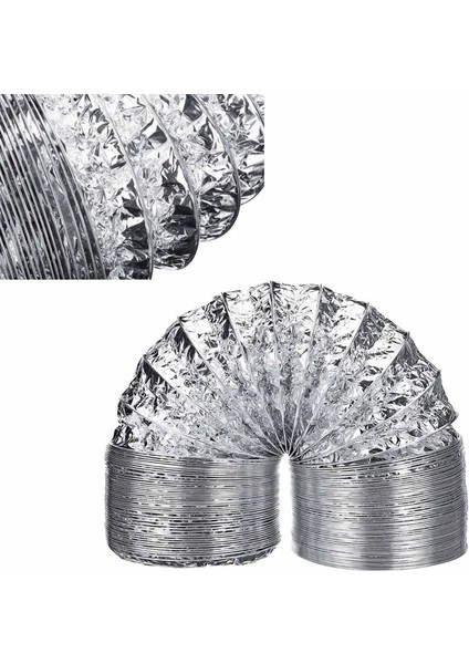 Ars-Taş Telli Kopmayan Davlumbaz Baca Flexible Aspiratör Borusu 2 Metre