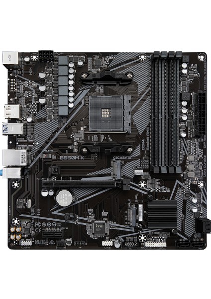 B550M Ddr4 4733MHZ(OC) M.2 Matx Am4 fiyatları