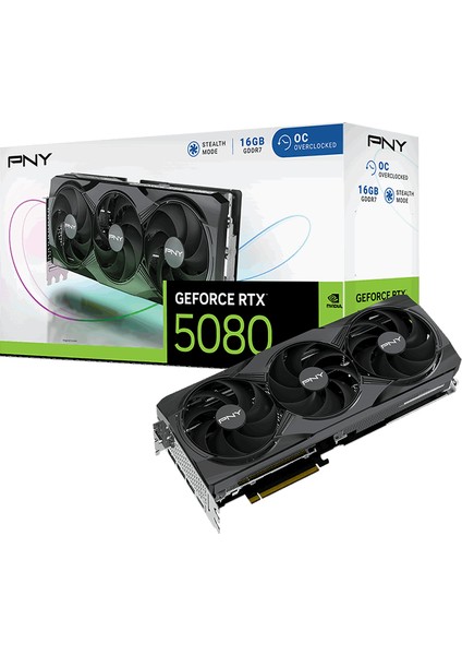 PNY RTX 5080 16GB GDDR7 256Bit Ekran Kartı (VCG508016TFXPB1-O)