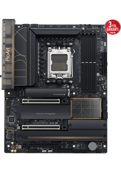Proart X870E-CREATOR Wifi X870E Soket Am5 Ddr5 8000+(OC)MHZ Atx modelleri