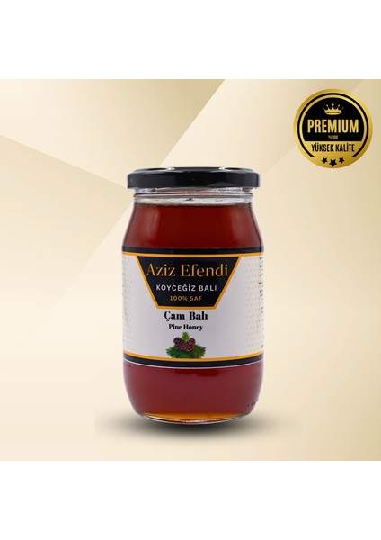Premium Köyceğiz Çam Balı 450 G Cam Kavanoz