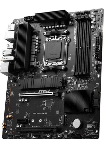B650-S Wifi Ddr5 7200(OC)MHZ M.2 Atx Am5 modelleri