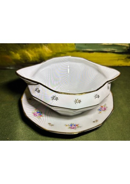 Limoges Sosluk 16 cm Çapında 7 cm Yüksekliğinde
