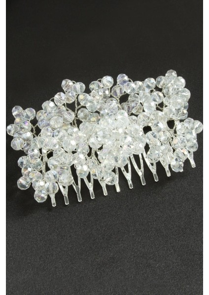 Kristal Taşlı Yan Toka