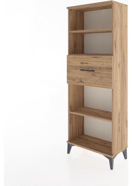 Arges Dolap 3 Raflı Tek Çekmeceli 60X30X163 Çam-Çam modelleri