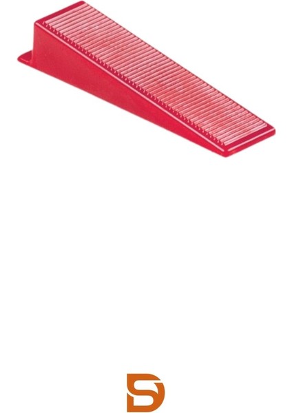 Seramik Sabitleme Takozu Kırmızı (8-14MM) 100 Adet