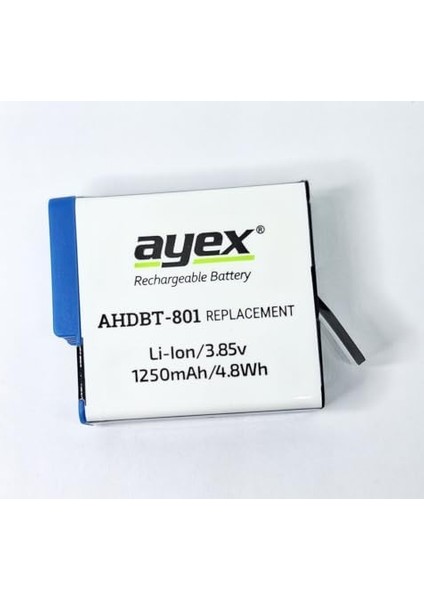 AHDBT-801 Batarya, Hero 8, 7, 6, 5 ile Uyumlu fiyatları