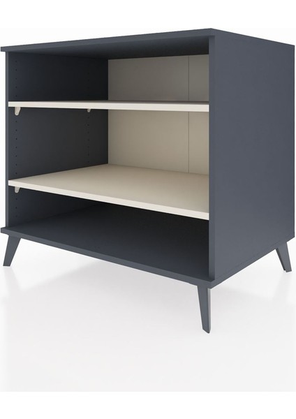 Kronos Şifonyer 2 Raflı 88X59X80 Antrasit-Aytaşı modelleri