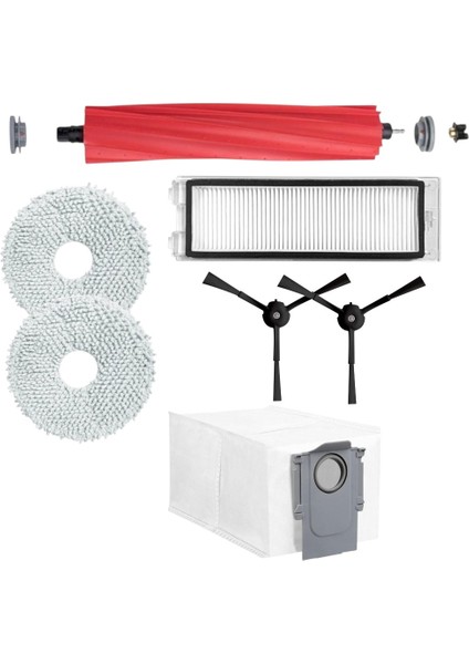 Roborock Qrevo Robot Süpürge Uyumlu 7'li Yedek Parça Seti