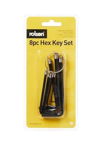 11215 8 Pc Hex Key Set modelleri