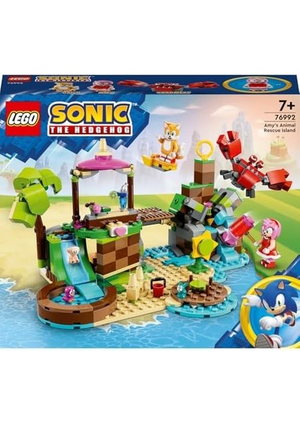 The Hedgehog Amy’nin Hayvan Kurtarma Adası 76992 – 7 Yaş ve Üzeri Çocuklar Için Sunan Yaratıcı Oyuncak Yapım Seti, Doğum Günü Hediyesi (388 Parça) modelleri