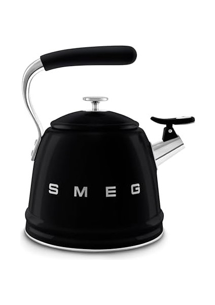 50&apos;s Style Siyah Set Üstü Düdüklü Kettle 2.3 Lt modelleri